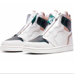 Air Jordan 1 Retro High Zip Spruce Green